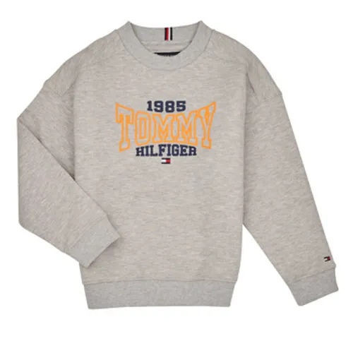 Tommy Hilfiger  TOMMY 1985 VARSITY SWEATSHIRT  boys's Children's sweatshirt in Grey