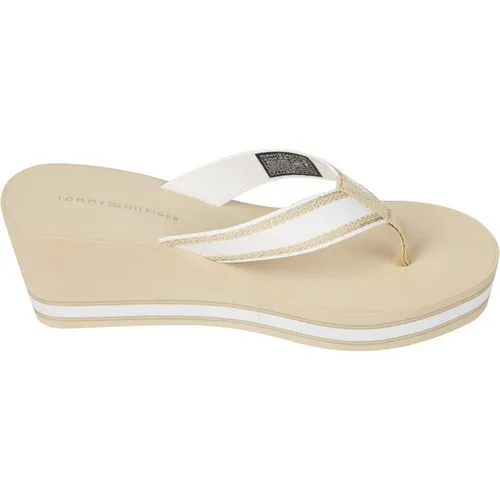 Tommy Hilfiger Tommy Beach Wedge Ld43 - White