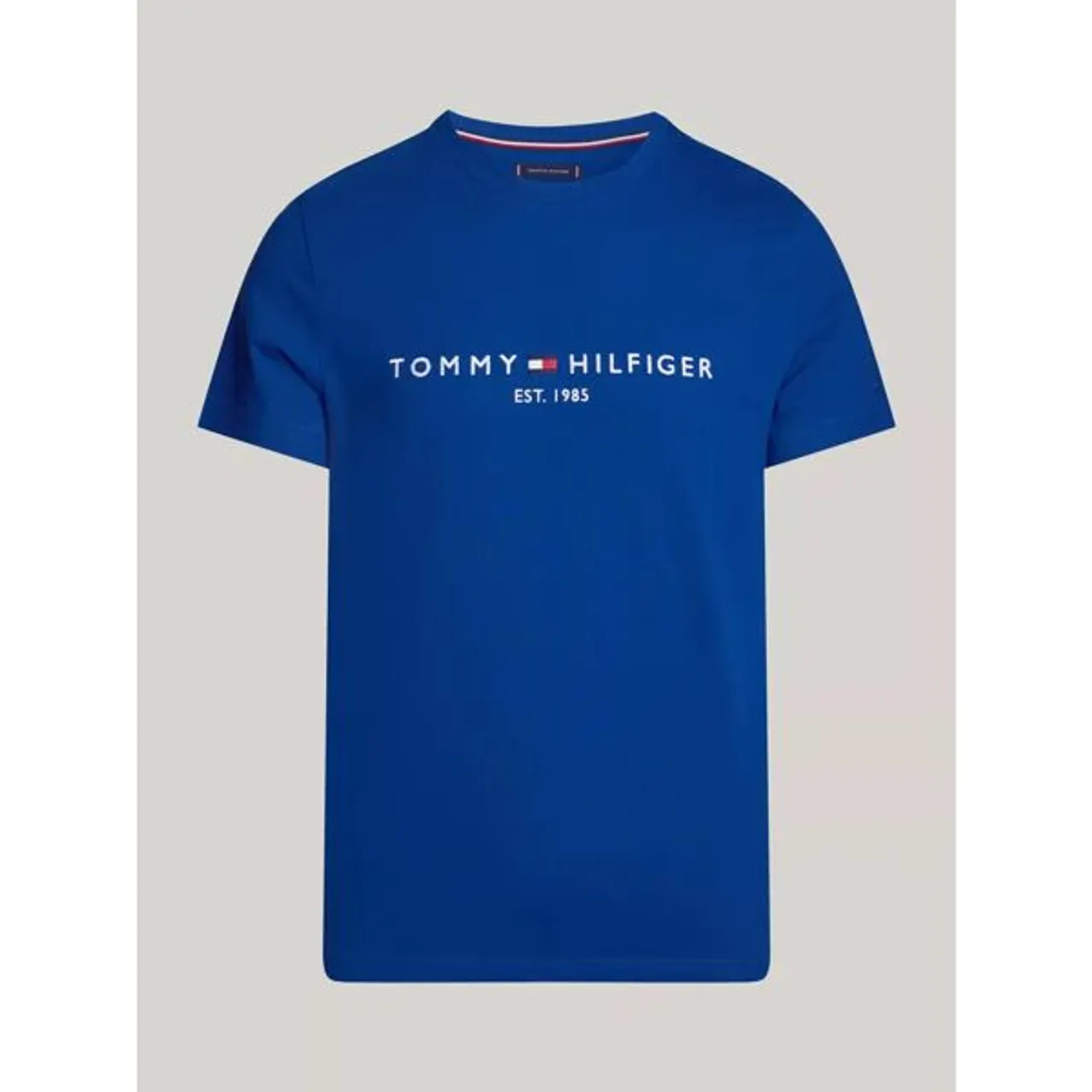 Tommy Hilfiger Tommy Logo T-Shirt - Anchor Blue - Male