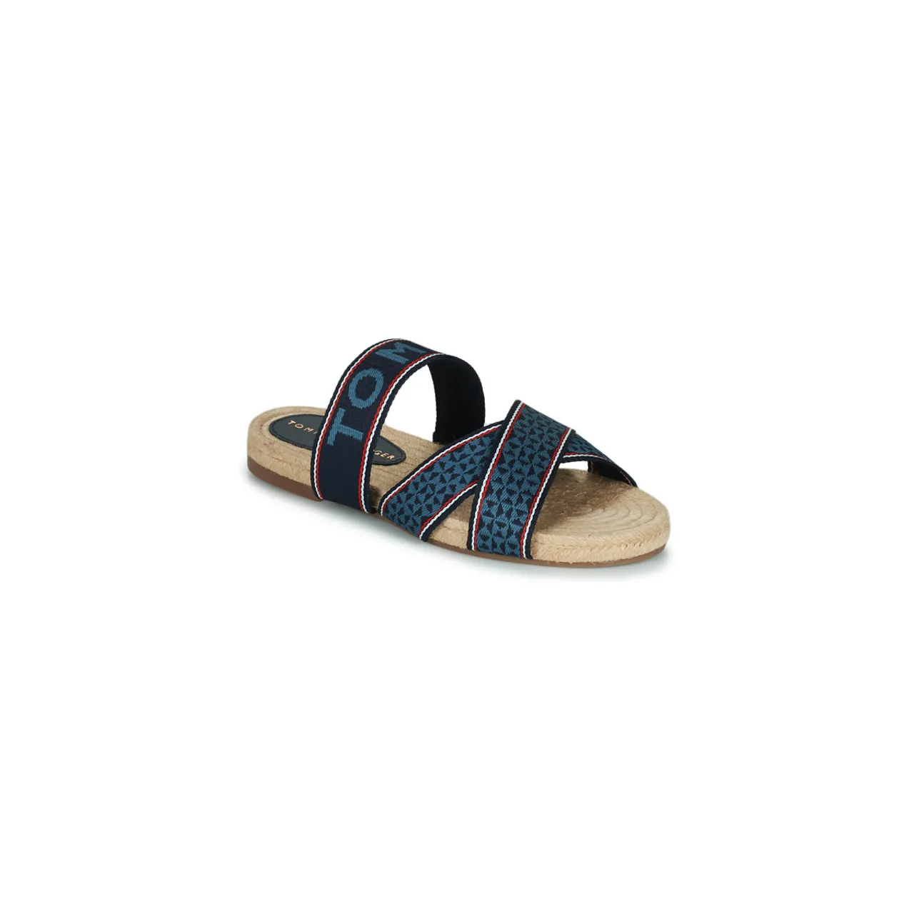 Tommy Hilfiger  Tommy Webbing Flat Espadrille  women's Mules / Casual Shoes in Blue
