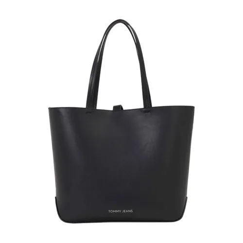 Tommy Hilfiger , Tote Bags ,Black female, Sizes: ONE SIZE