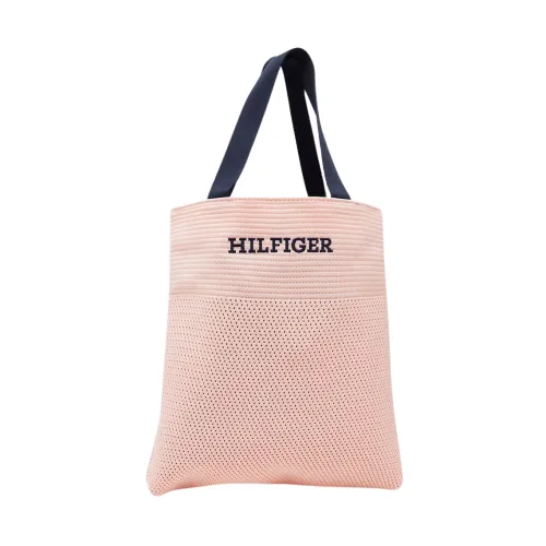 Tommy Hilfiger , Tote Bags ,Pink female, Sizes: ONE SIZE