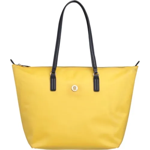 Tommy Hilfiger , Tote bags ,Yellow female, Sizes: ONE SIZE