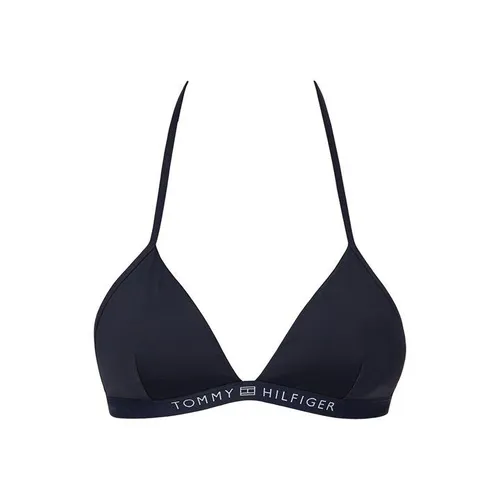 Tommy Hilfiger Triangle Fixed Foam Bikini Top - Blue