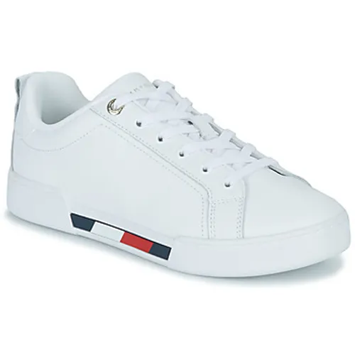 Tommy Hilfiger  TRICOLOR INSERT SNEAKER  women's Shoes (Trainers) in White