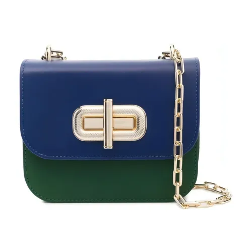 Tommy Hilfiger , turnlocolourblock cross body bags ,Green female, Sizes: ONE SIZE