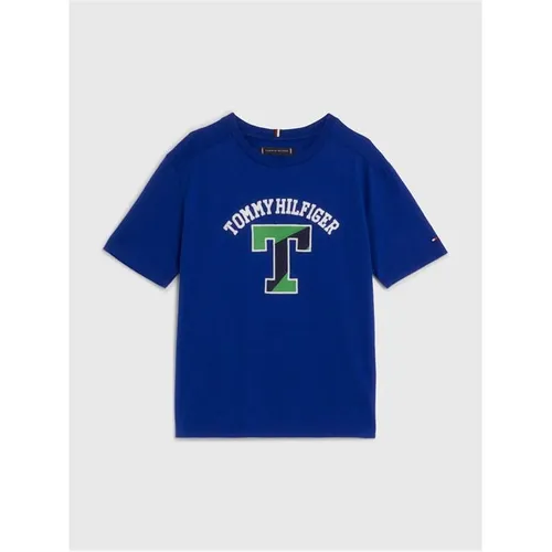 Tommy Hilfiger Varsity Logo T-Shirt - Blue