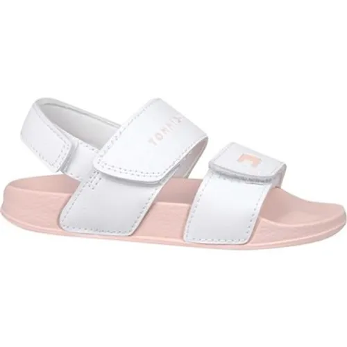 Tommy Hilfiger  Velcro Sandal  girls's Children's Sandals in White