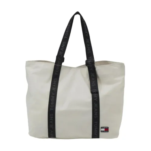 Tommy Hilfiger , Versatile Daily Tote Bag ,White female, Sizes: ONE SIZE