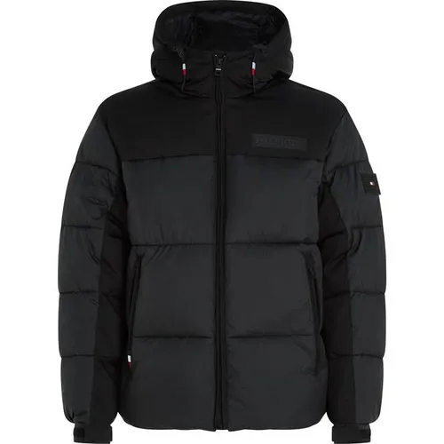 Tommy Hilfiger Warm Hooded New York Puffer Jacket - Black