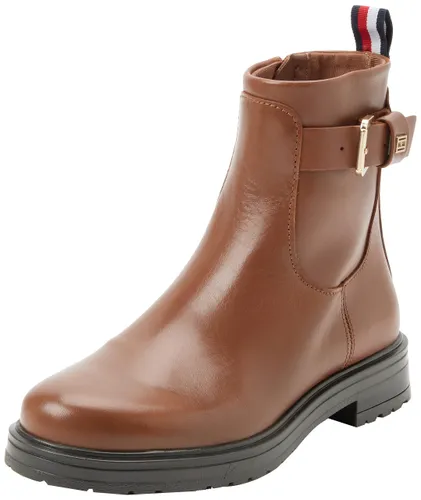 Tommy Hilfiger Women Low Boot Leather Ankle Boots