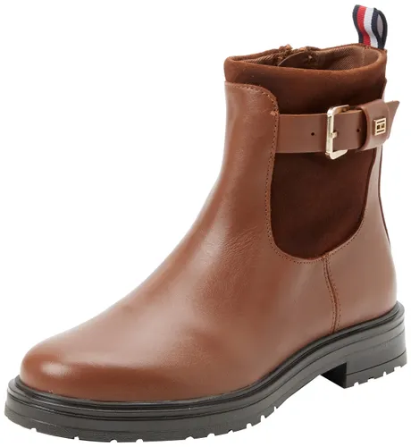Tommy Hilfiger Women Low Boot Material Mix Ankle Boots