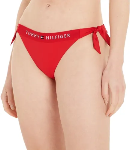 Tommy Hilfiger Women Side Tie Cheeky Bikini Bottoms