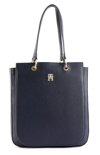 Tommy Hilfiger Women TH Emblem Work Tote Bag with Zip
