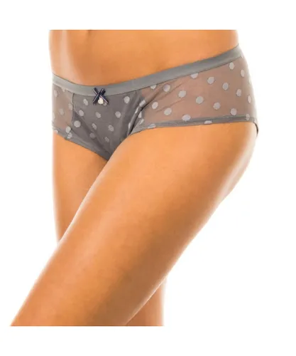 Tommy Hilfiger Womens Culotte panties in semi-transparent chiffon 1387903422 woman - Grey