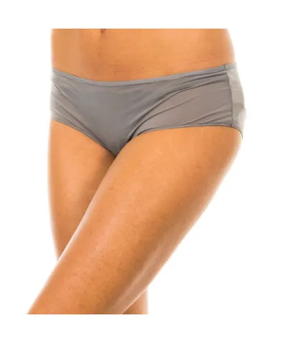Tommy Hilfiger Womens Culotte panties in semi-transparent chiffon 1387903604 woman - Grey
