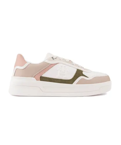 Tommy Hilfiger Womens Elevated Trainers - White