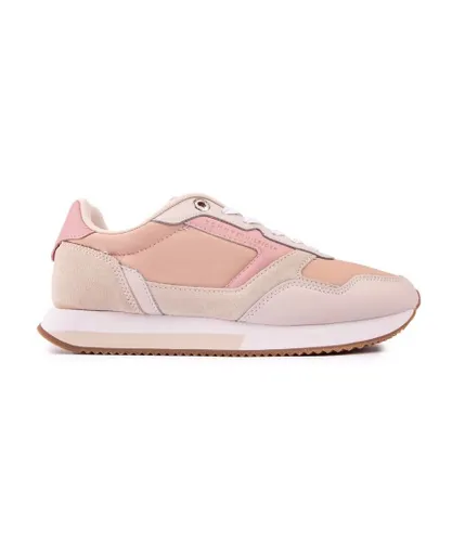 Tommy Hilfiger Womens Essential Runner Trainers - Pink