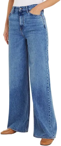 Tommy Hilfiger Women's Jeans Wide Leg High Waist