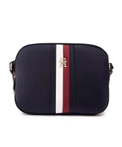 Tommy Hilfiger Womens Poppy Corporate Handbag - Blue - One Size
