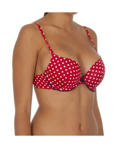 Tommy Hilfiger Womens Push-up bra with padded cups and underwire 1387902522 women - Red