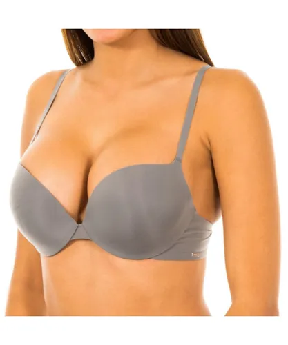 Tommy Hilfiger Womens Push-up bra with padded cups and underwire 1387903603 women - Grey