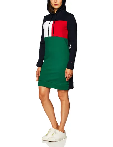 Tommy Hilfiger Women's Sneaker Long-Sleeved A-line Dresses