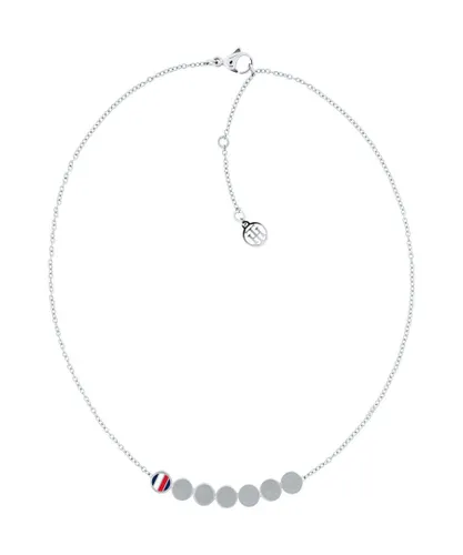 Tommy Hilfiger WoMens Stainless Steel Necklace - Silver 2700982 - One Size