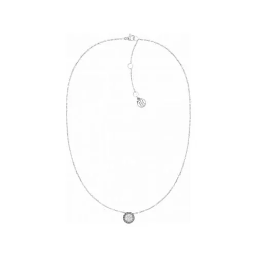 Tommy Hilfiger Womens Steel Crystal Necklace