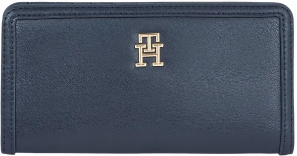 Tommy Hilfiger Women's TH MONOTYPE Large Slim Wallet
