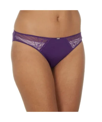 Tommy Hilfiger Womens Transparent lace waist panties 1387902515 women - Violet
