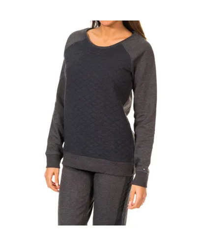 Tommy Hilfiger Womenss long-sleeved boat neck sweatshirt 1487904709 - Grey