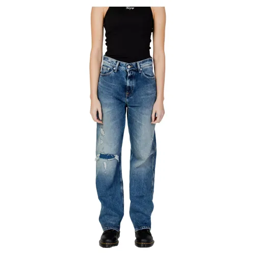Tommy Jeans , Betsy Mom Jeans - Spring/Summer Collection ,Blue female, Sizes: