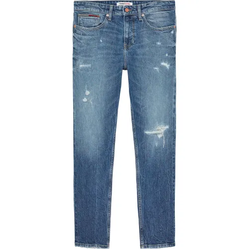 Tommy Jeans , Blue Mens Jeans Aw23 ,Blue male, Sizes: