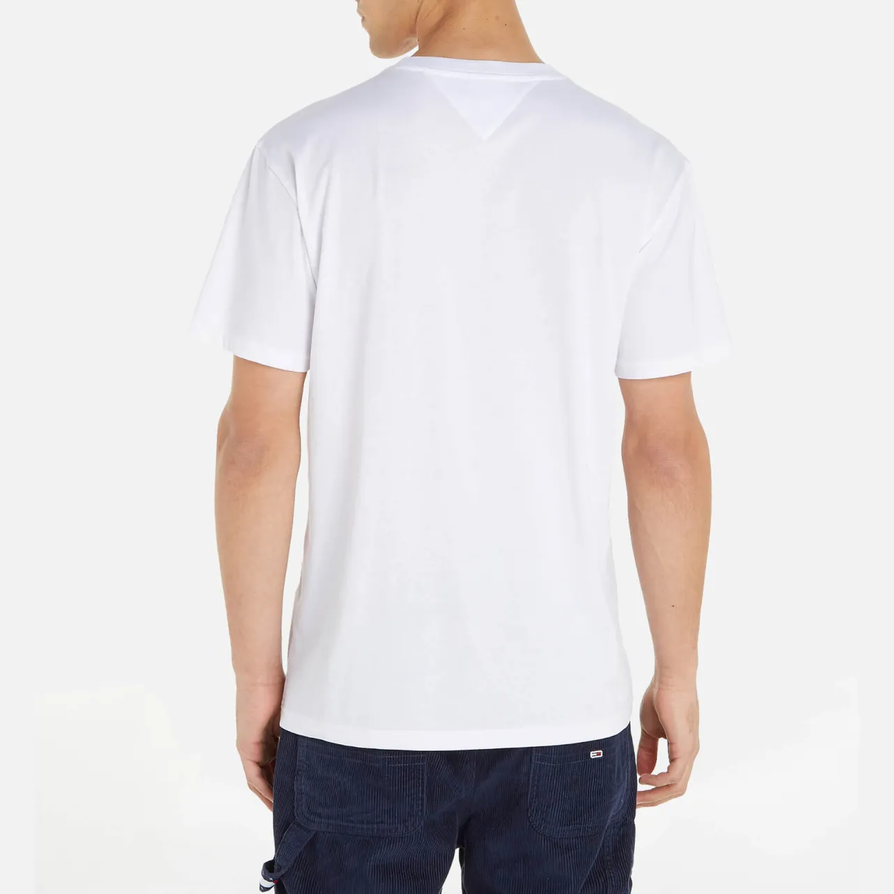 Tommy Jeans Classic Small Flag Cotton T-Shirt