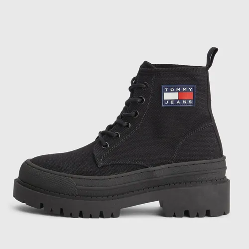 Tommy Jeans Foxing Canvas Boots - UK