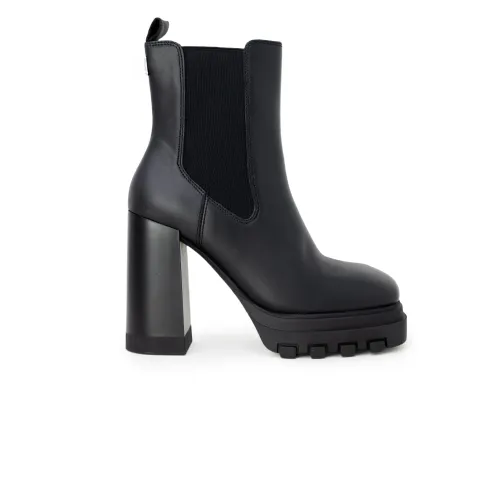 Tommy Jeans , Heeled Boots ,Black female, Sizes:
