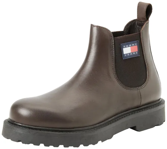 Tommy Jeans Men Chelsea Boot Leather