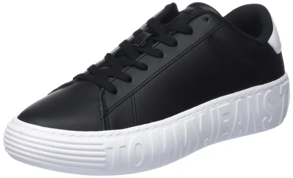 Tommy Jeans Men's Leather Outsole EM0EM01159 Cupsole Sneaker