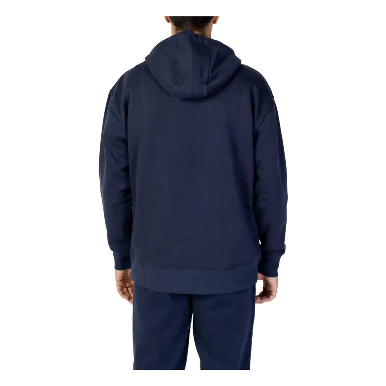 Tommy Jeans , Mens Linear Hoodie ,Blue male, Sizes: