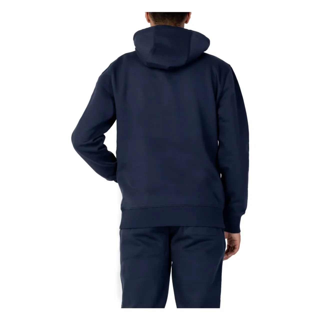 Tommy Jeans , Mens Regular Fleece Hoodie ,Blue male, Sizes: