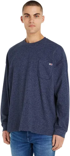 Tommy Jeans Men's Sweatshirt Relaxed Waffle without Hood