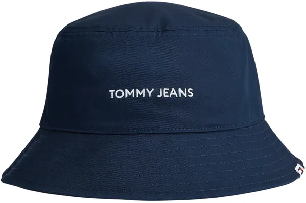 Tommy Jeans Men's Tjm Linear Logo Bucket Hat Hats