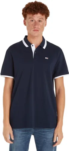 Tommy Jeans Men's Tjm Reg Solid Tipped Polo S/S Polos