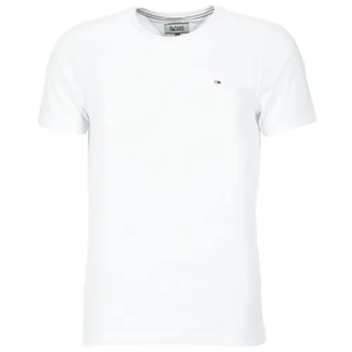 Tommy Jeans  OFLEKI  men's T shirt in White
