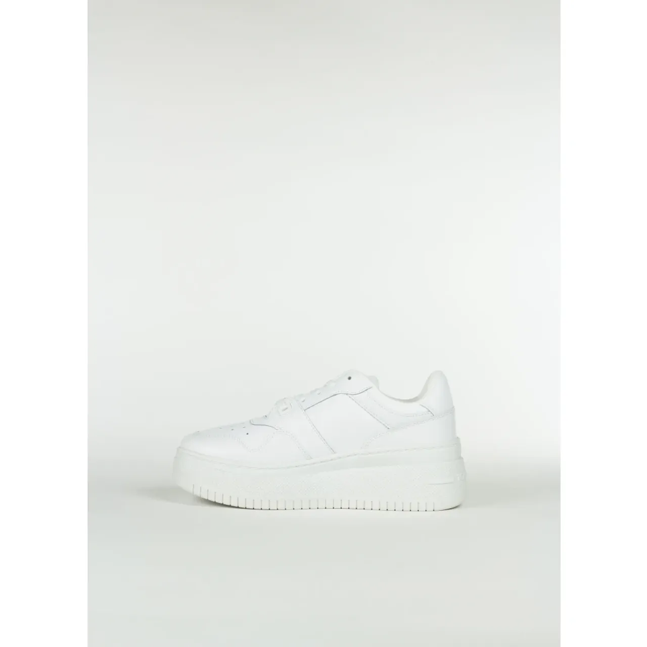 Tommy Jeans , Retro Basket Flatform Shoes ,White female, Sizes: