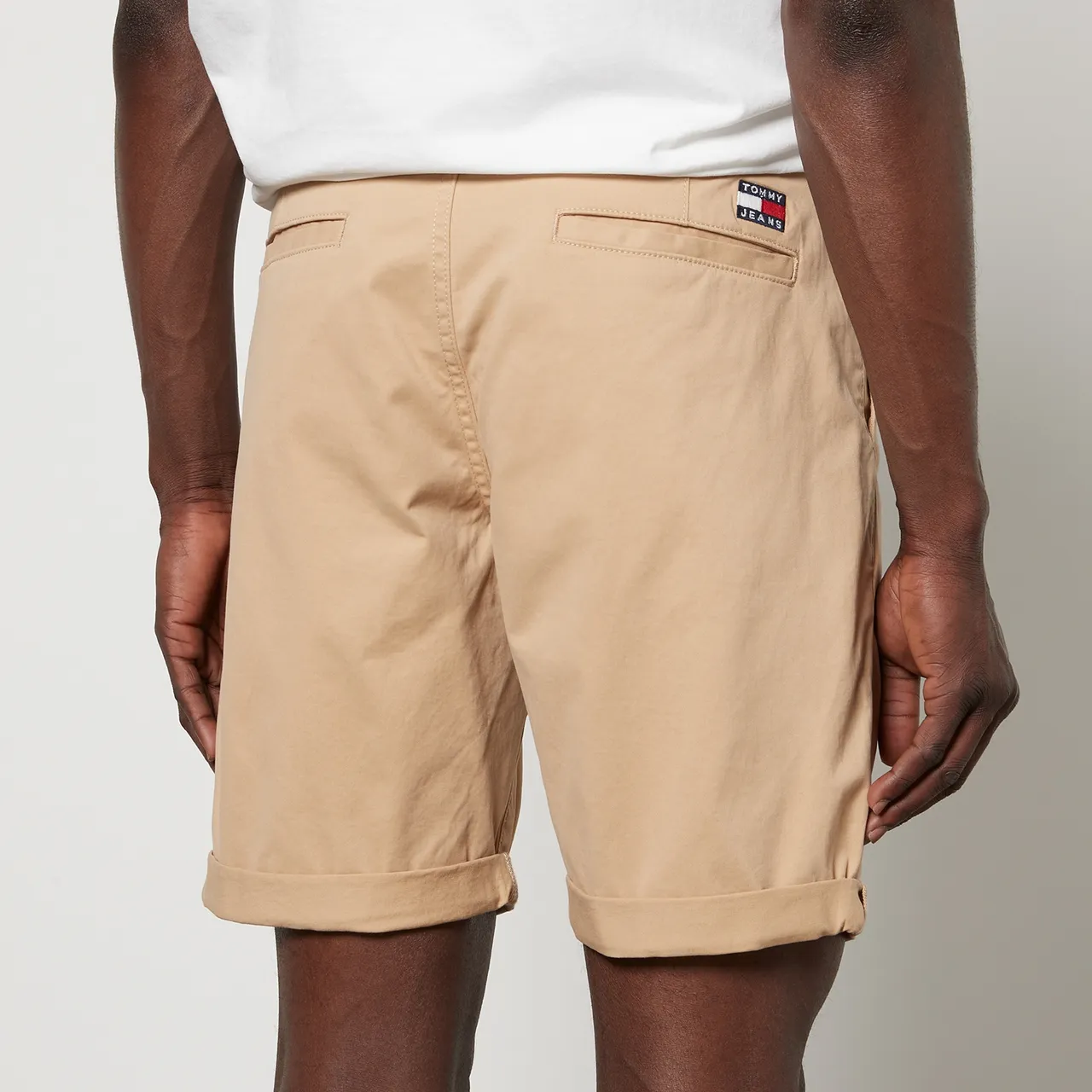 Tommy Jeans Scanton Cotton Twill-Blend Shorts