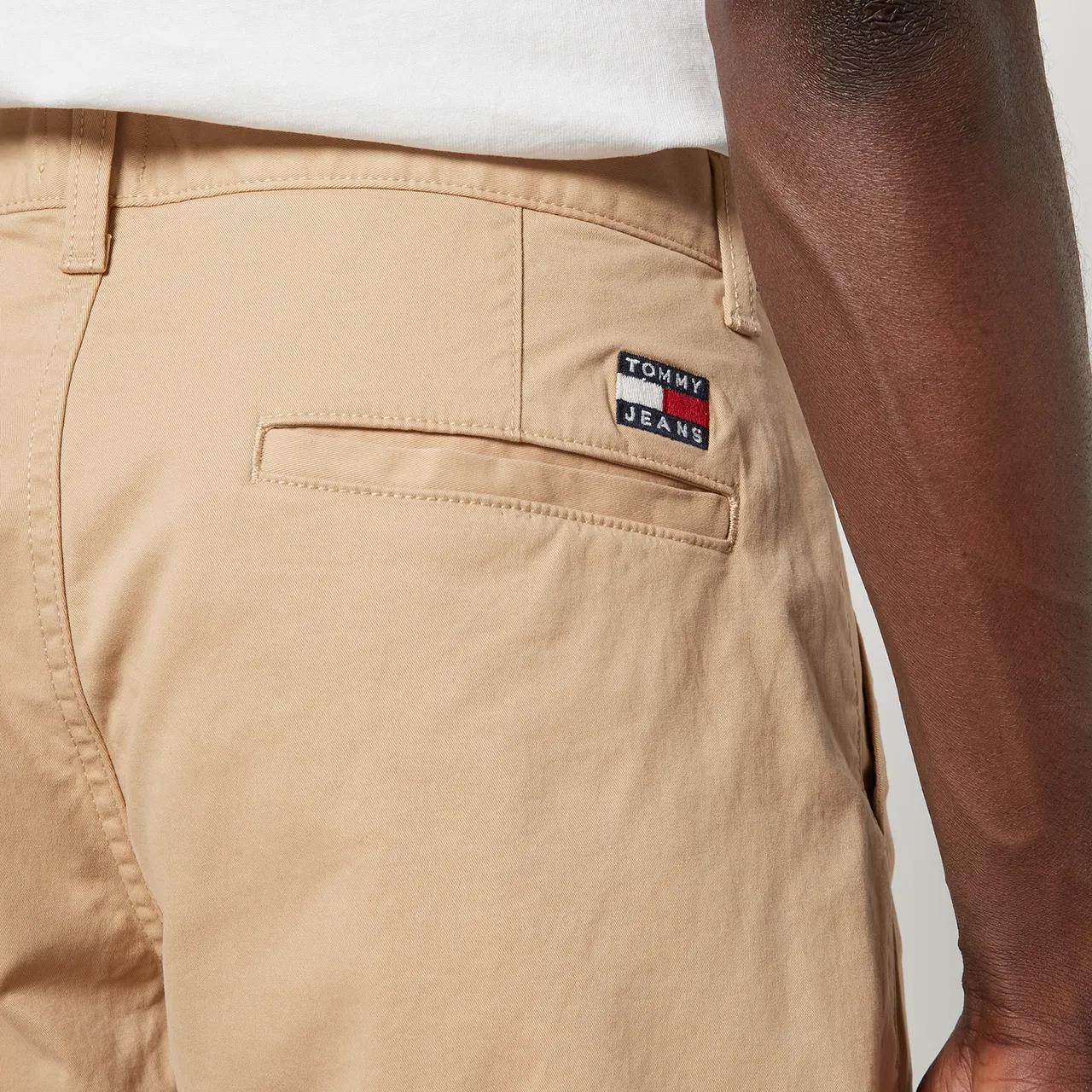 Tommy Jeans Scanton Cotton Twill-Blend Shorts