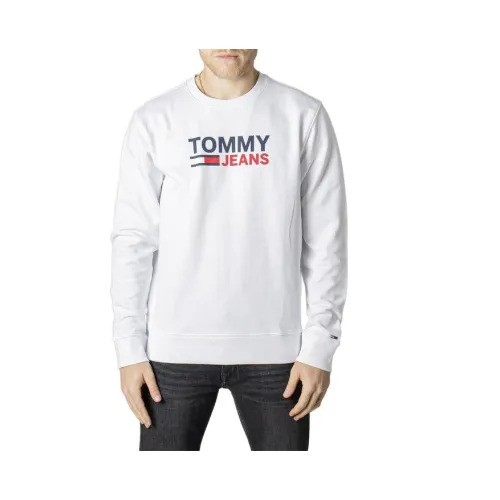 Tommy Jeans , Sweatshirts ,White male, Sizes: