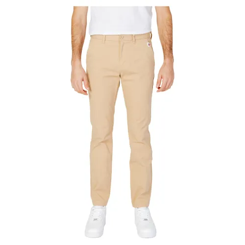 Tommy Jeans , Tapered Chino Pants ,Beige male, Sizes: